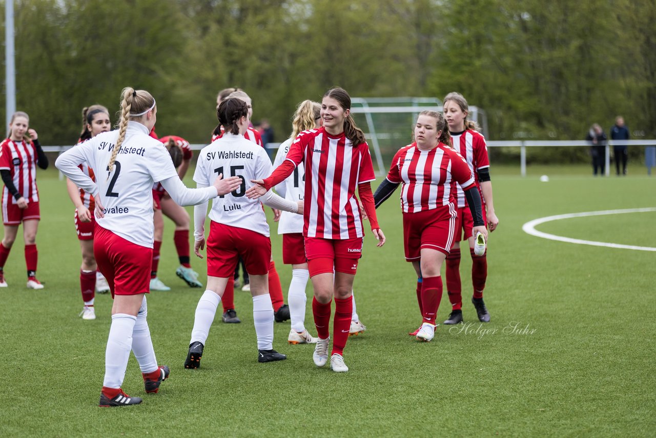 Bild 343 - wBJ SV Wahlstedt - TuS Tensfeld : Ergebnis: 0:0